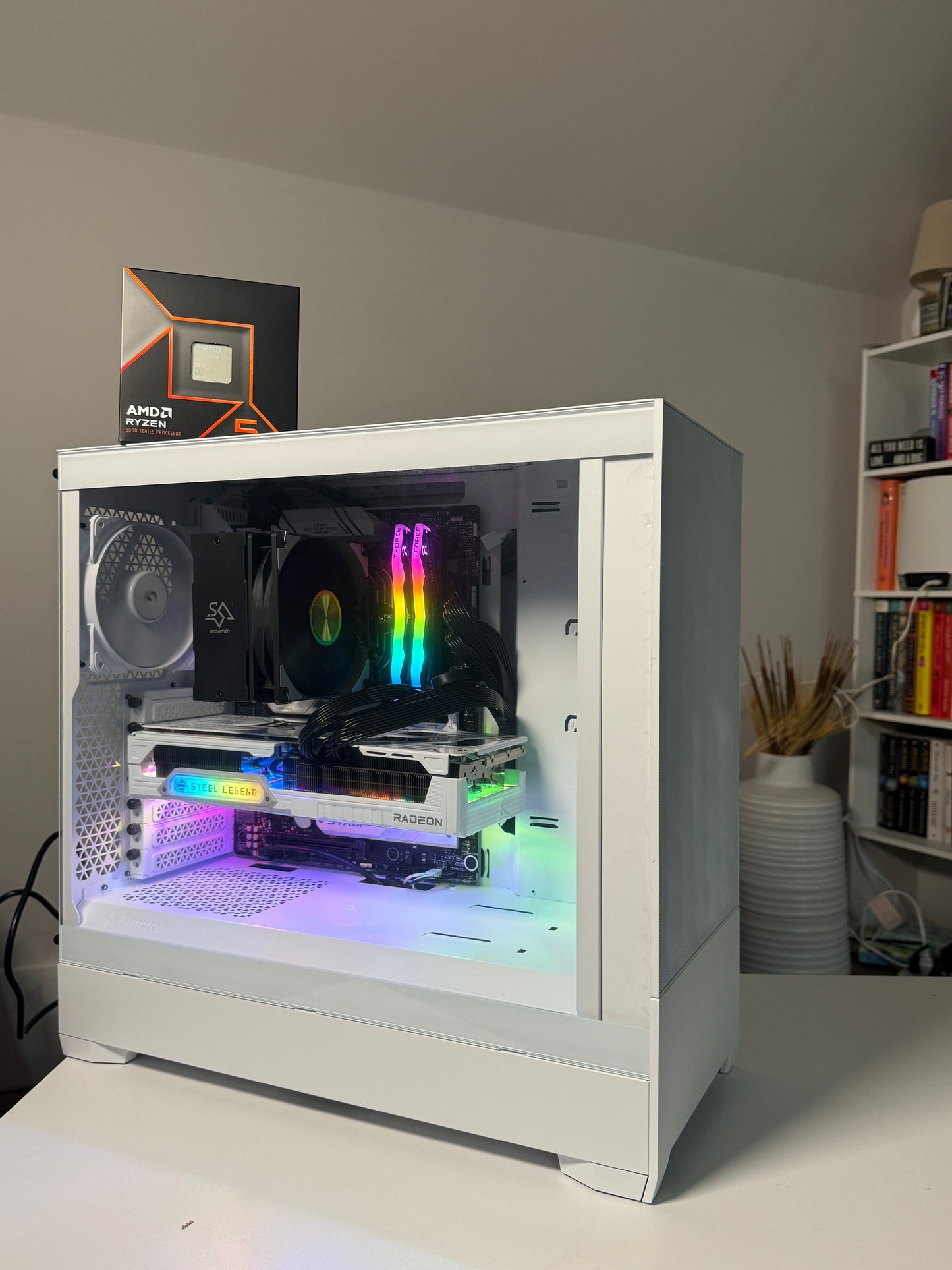 4K Gaming PC – RX 9070 XT 16GB, Ryzen 5 9600X, 32GB DDR5, 1TB NVMe SSD