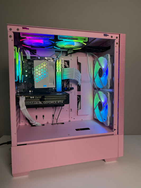 Pink 1080p Gaming PC Under $800