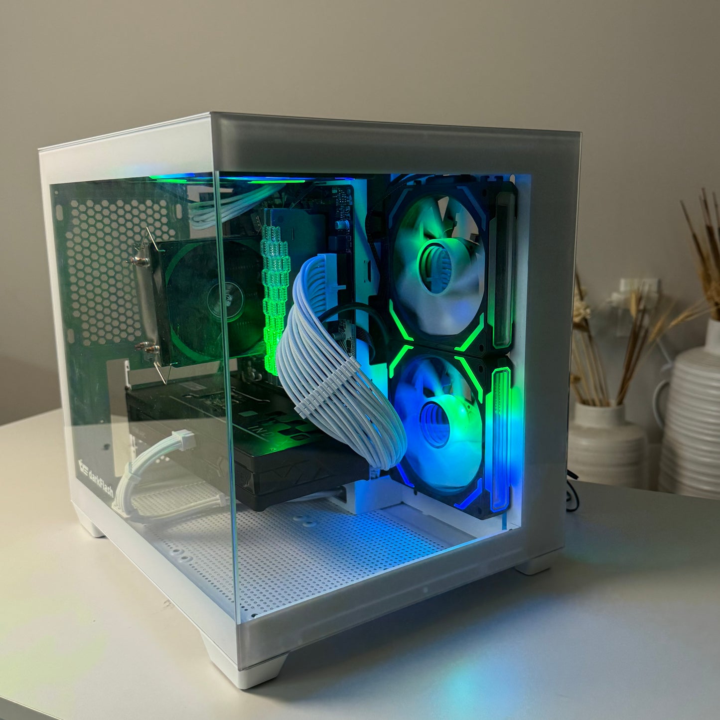 Prebuilt Gaming PC – Ryzen 5, Intel Arc B580 12GB, 16GB RAM, 500W Power Supply – 1080p Gaming Performance