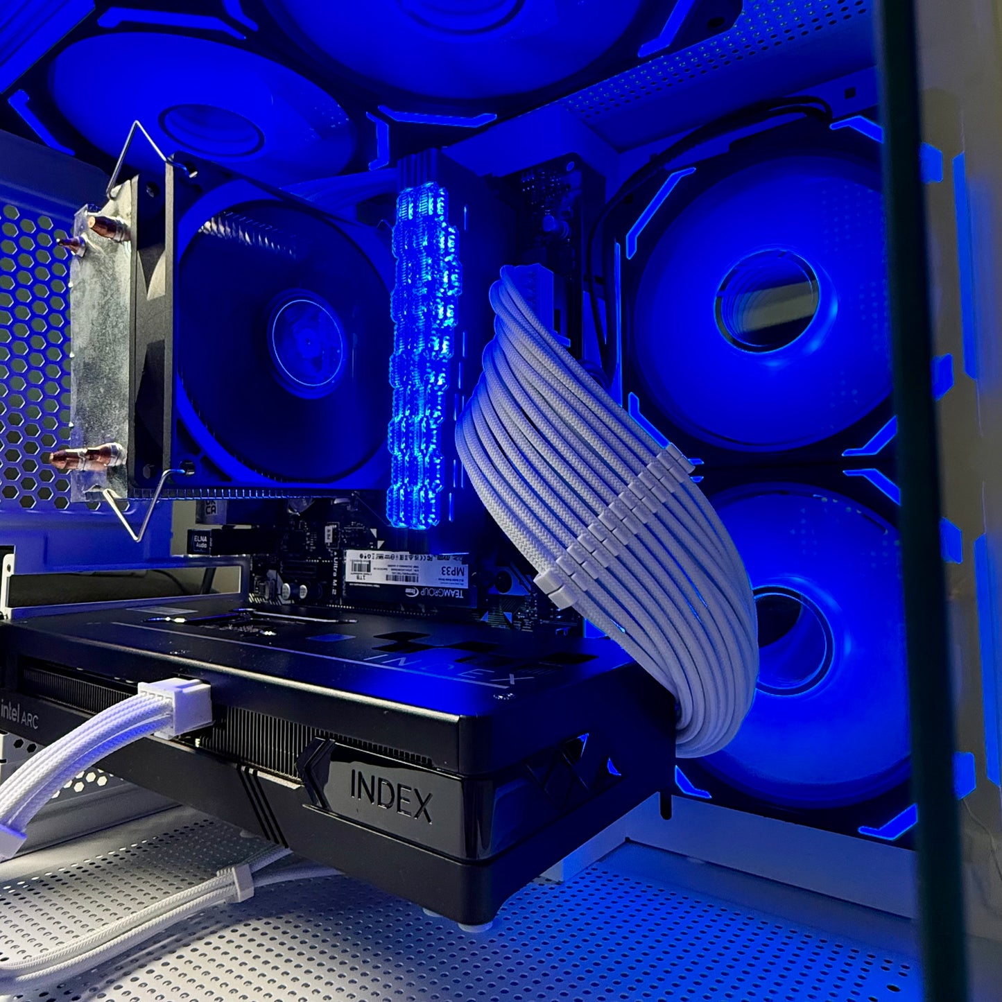 Prebuilt Gaming PC – Ryzen 5, Intel Arc B580 12GB, 16GB RAM, 500W Power Supply – 1080p Gaming Performance
