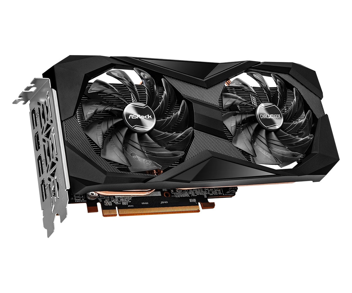 ASRock Video Card RX6600 CLD 8G Radeon RX 6600 Challenger D 8GB GDDR6 128Bit