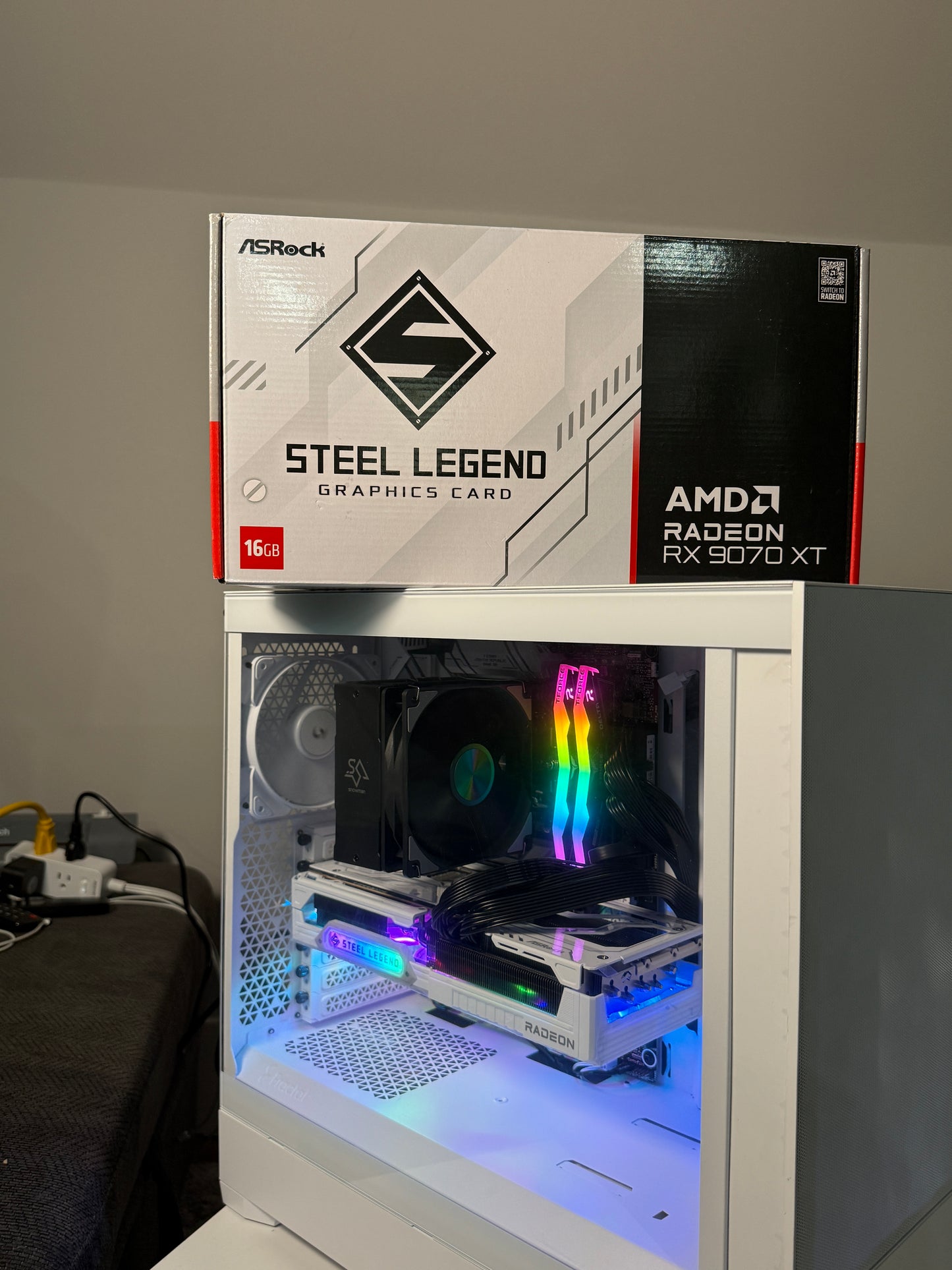 4K Gaming PC – RX 9070 XT 16GB, Ryzen 5 9600X, 32GB DDR5, 1TB NVMe SSD