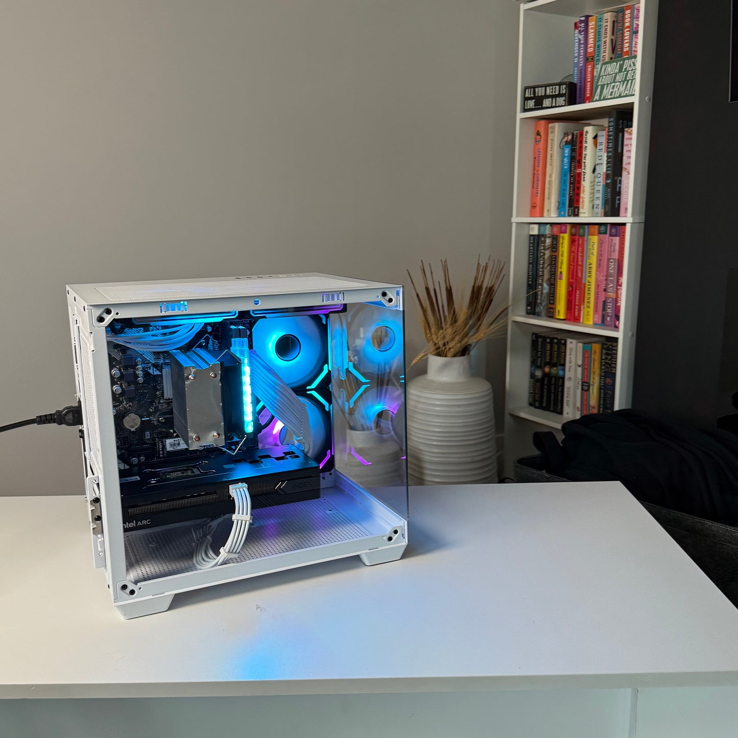 Prebuilt Gaming PC – Ryzen 5, Intel Arc B580 12GB, 16GB RAM, 500W Power Supply – 1080p Gaming Performance