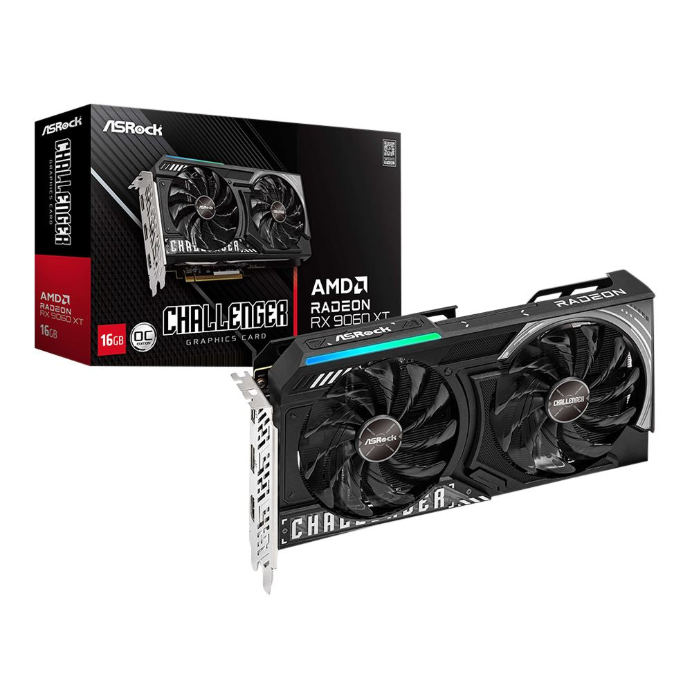ASRock Radeon RX 9060 XT Challenger 8GB OC GDDR6 RTL VCX RX 9060 XT