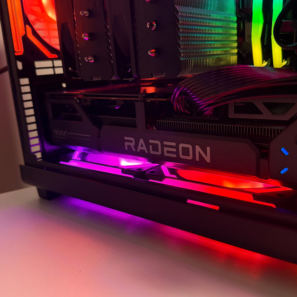 Rx 9070 Gaming Computer Ryzen 5 9600x Gaming Desktop