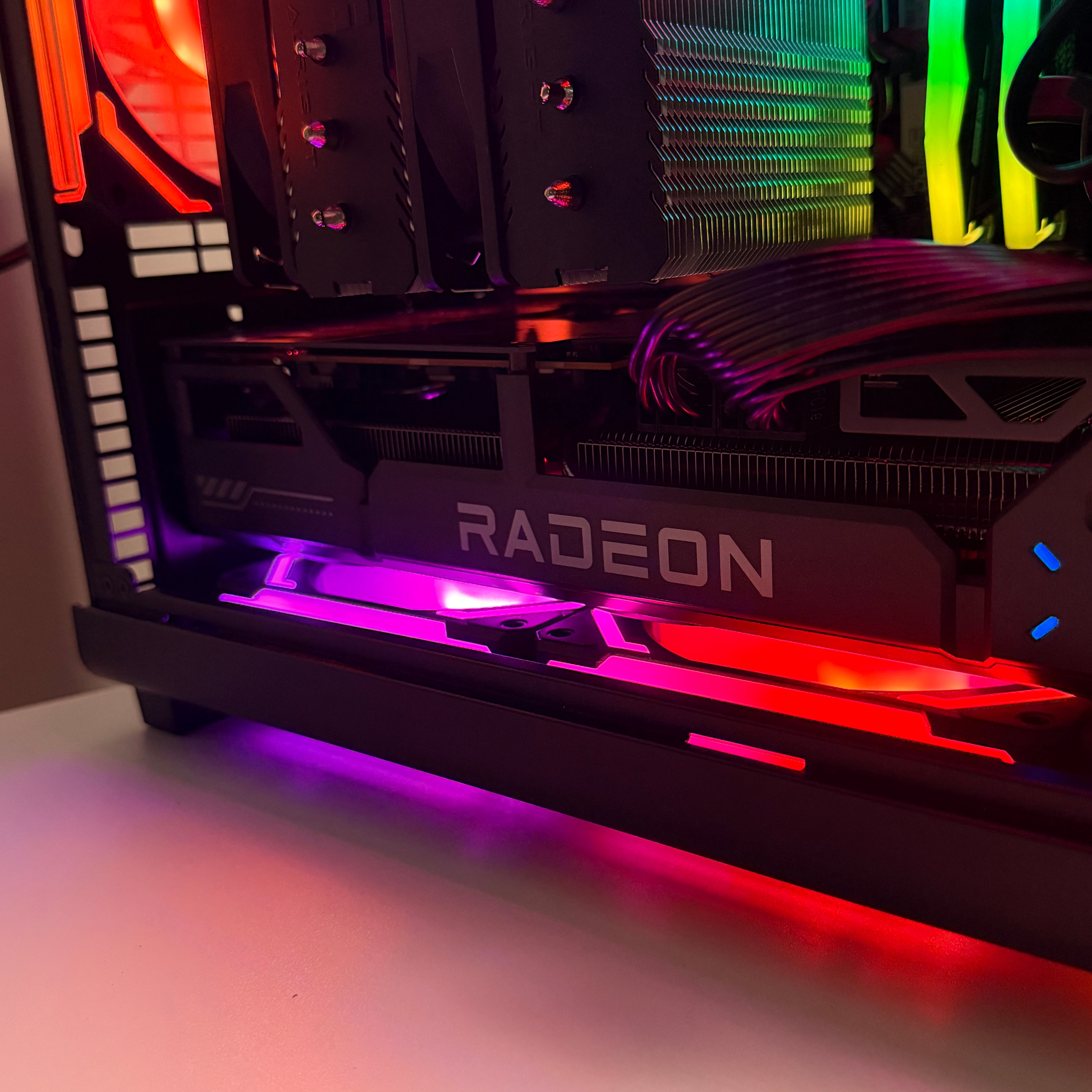 Rx 9070 Gaming Computer Ryzen 5 9600x Gaming Desktop