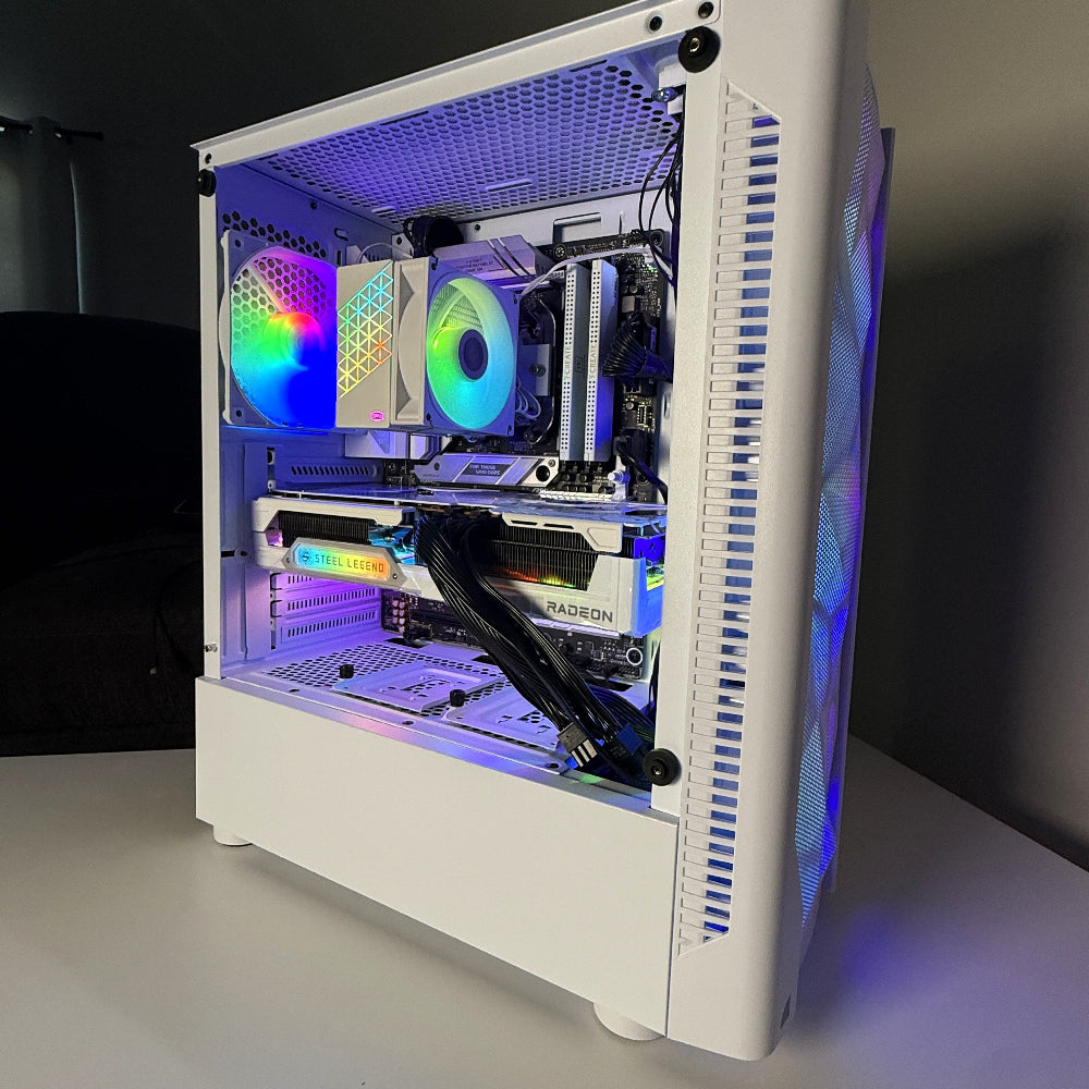 4K Gaming PC – RX 9070 XT 16GB, Ryzen 5 9600X, 32GB DDR5, 1TB NVMe SSD