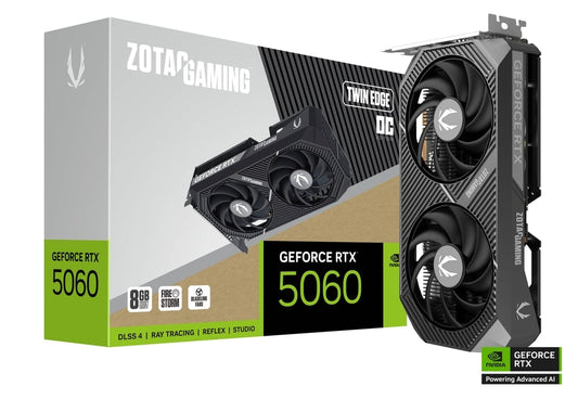 ZOTAC GeForce RTX 5060 Twin Edge OC 8GB GDDR7 128bit PCIE