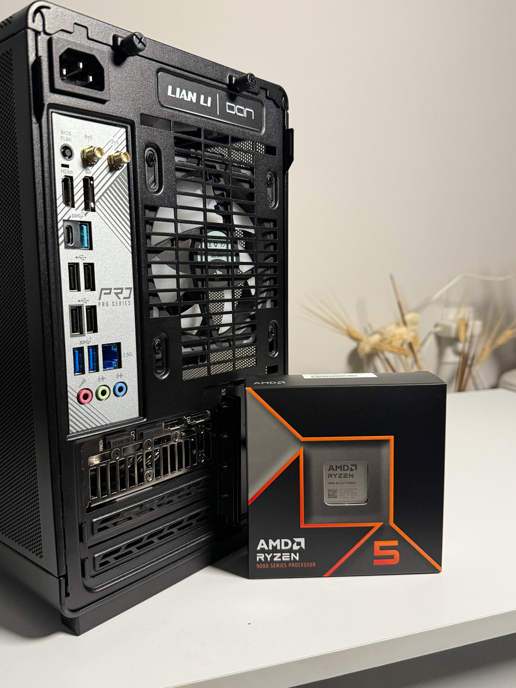 Rx 9070 Gaming Computer Ryzen 5 9600x Gaming Desktop