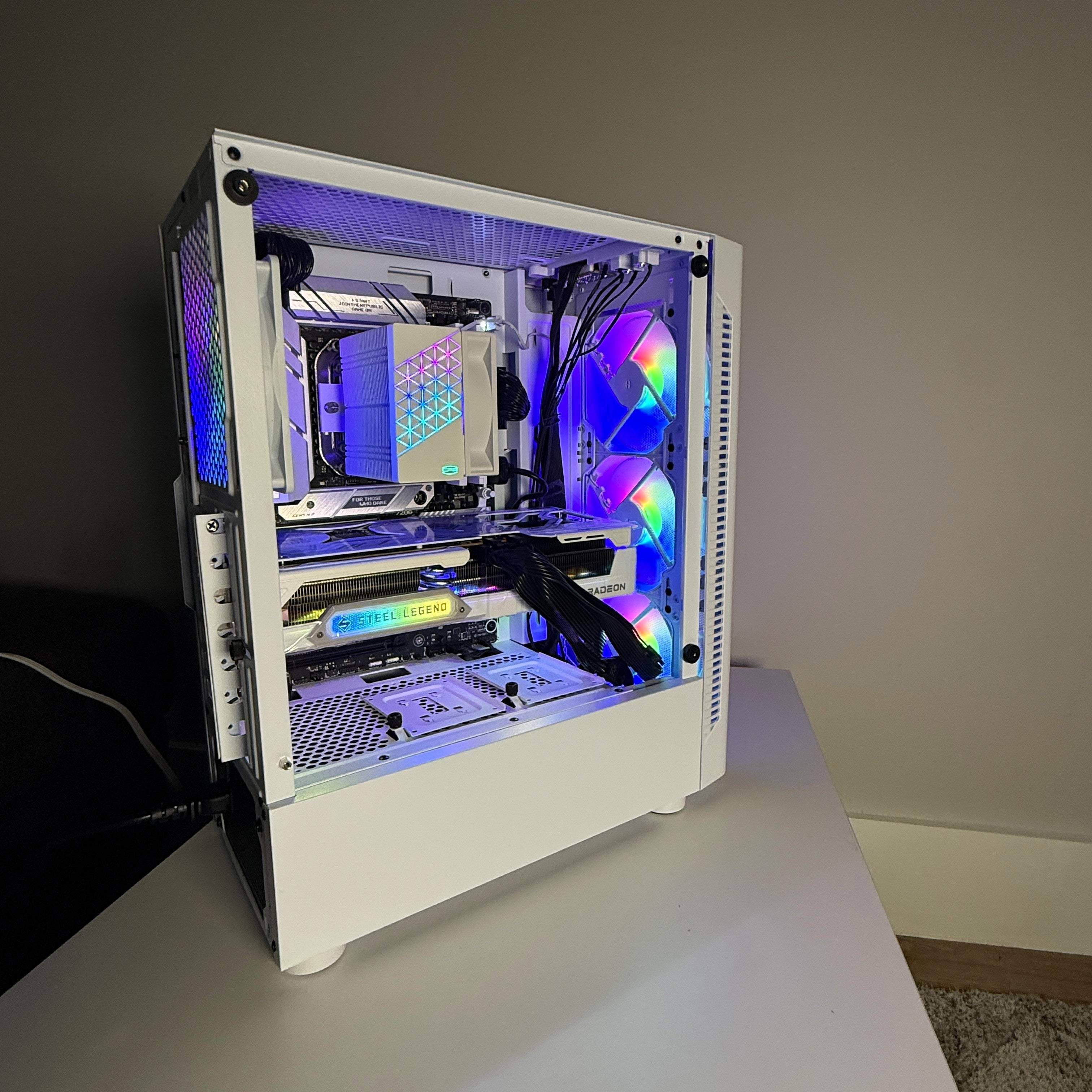 4K Gaming PC – RX 9070 XT 16GB, Ryzen 5 9600X, 32GB DDR5, 1TB NVMe SSD